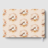 Silly Goose Rustic Fall Baby Shower ゲストブック (裏面)