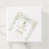 Silly Goose Sage Green Gender Neutral Baby Shower フェイバータグ (インサイチュ)