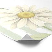 Silly Goose Sage Green Neutral Baby Shower Welcome ポスター (角)