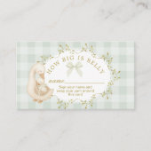 Silly Goose Sage How big is belly エンクロージャーカード (正面)