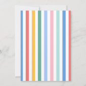 Silly Goose Silly-Brating Three Birthday Party  招待状 (裏面)