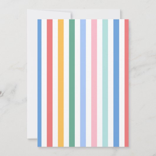 Silly Goose Silly-Brating Three Birthday Party  招待状 (裏面)