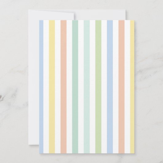 Silly Goose Silly-Brating Three Birthday Party  招待状 (裏面)