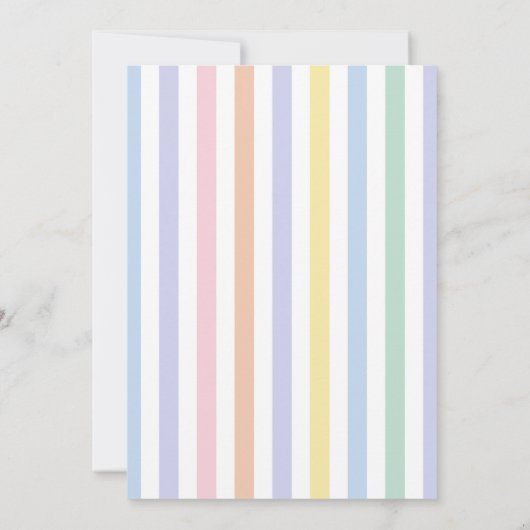 Silly Goose Silly-Brating Three Birthday Party  招待状 (裏面)