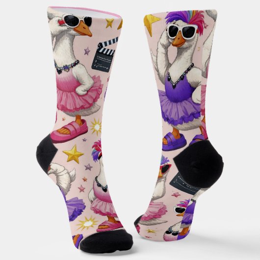 Silly Goose Women's Socks ソックス (傾斜あり)