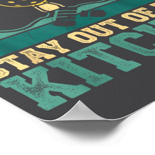 Silly Kitchen Player Real Out Pickleball Stay ポスター (角)
