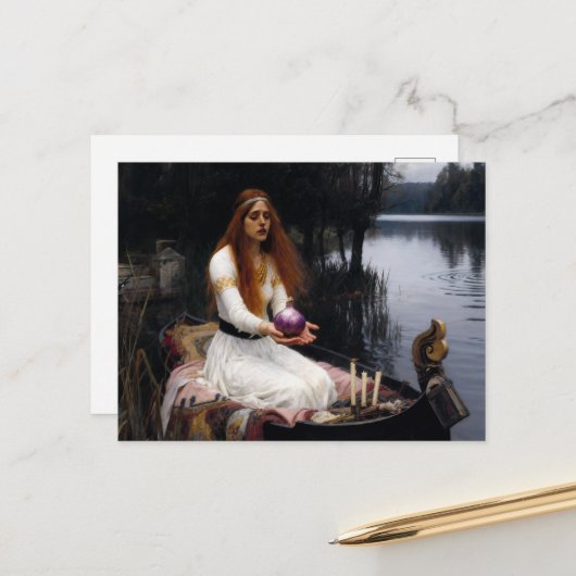 Silly Lady of Shallot Parody ポストカード (正面/裏面インサイチュ)