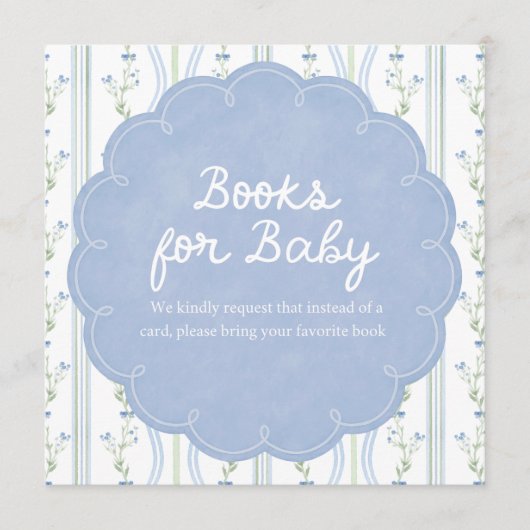 Silly Little Goose Baby Shower Book for Baby Card (正面)