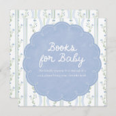 Silly Little Goose Baby Shower Book for Baby Card (正面/裏面)