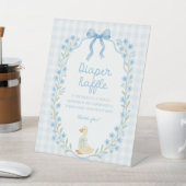 Silly Little Goose Baby Shower Diaper Raffle 台座サイン (インサイチュ)