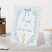 Silly Little Goose Baby Shower Food & Drinks Table 台座サイン (インサイチュ)