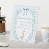Silly Little Goose Baby Shower Mimosa Bar 台座サイン (インサイチュ)
