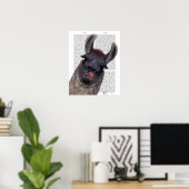 Silly Llama ポスター (ホームオフィス)