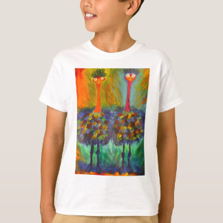 Silly ostrich shirt tシャツ