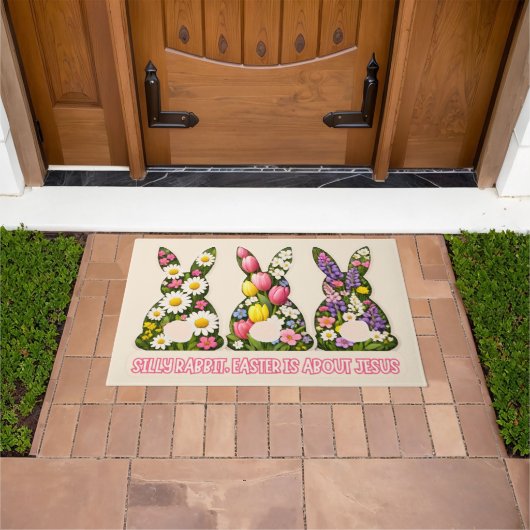 Silly Rabbit Doormat ドアマット (室外)