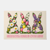 Silly Rabbit Doormat ドアマット (正面)