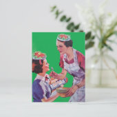 Silly Salad Hats collage ポストカード (スタンド正面)