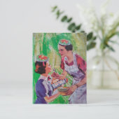 Silly Salad Hats collage ポストカード (スタンド正面)