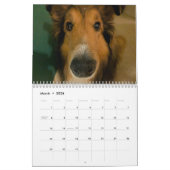 Silly sheltie カレンダー (3月 2026)