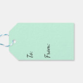 Silly Snowmen ギフトタグ (裏面横)