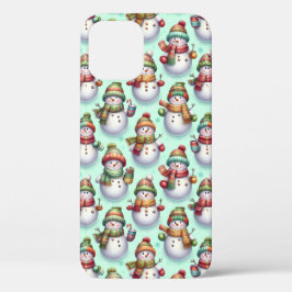 Silly Snowmen iPhone 12 Proケース