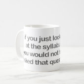 Sillybusのマグ コーヒーマグカップ (正面左)