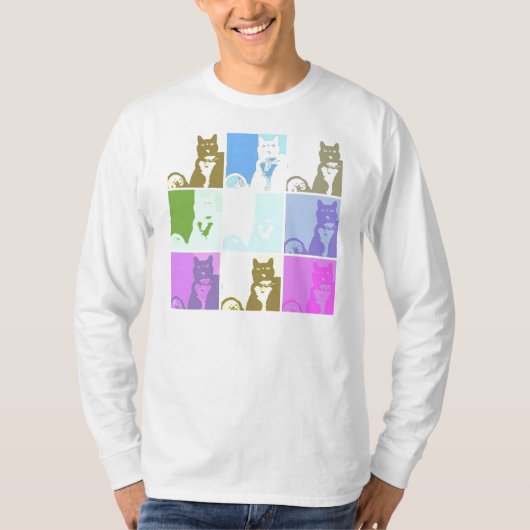 SillyKittyの スタイルのワイシャツ Tシャツ (正面)