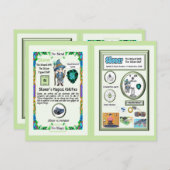 Silonarウィザード – シリコン要素 ポストカード (正面/裏面)