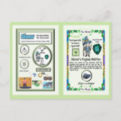 Silonarウィザード – シリコン要素 ポストカード (裏面)