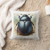 Silpha beetle 120924IREF230 - Watercolor クッション (ブランケット)