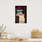 Sils, Engadine,スイス,スキーポスター ポスター (キッチン)