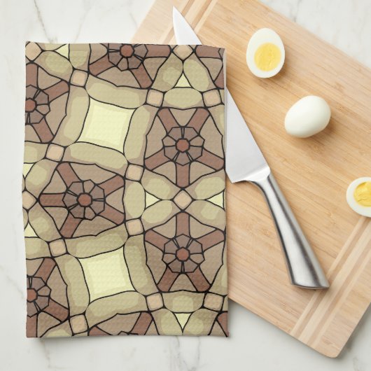 Silueta de Budapest キッチンタオル (四つ折り)