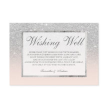 SIlverグリッターグラデーション赤面の結婚望み