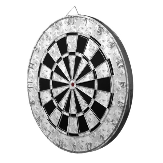 $ Silver $ ダーツボード (正面右)