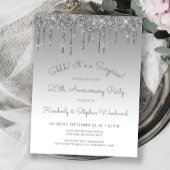 Silver 25th Anniversary Surprise Party ポストカード