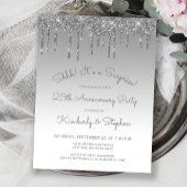 Silver 25th Anniversary Surprise Party ポストカード