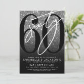 Silver 60th Wedding Anniversary Party 招待状 (スタンド正面)