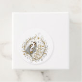 Silver and gold nativity Christmas フェイバータグ (インサイチュ)