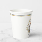 Silver and gold nativity Christmas 紙コップ (右)