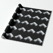 Silver Bars Wrapping Paper ラッピングペーパー (アンロールド)