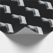 Silver Bars Wrapping Paper ラッピングペーパー (角)