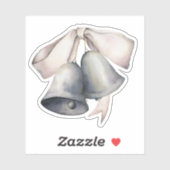 Silver Bells Merry Christmas シール (シート)