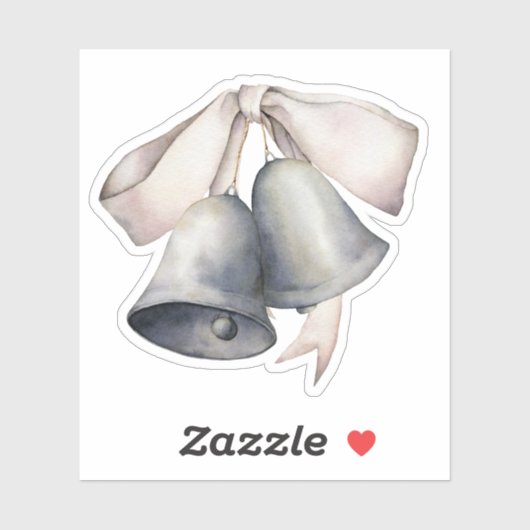 Silver Bells Merry Christmas シール (シート)