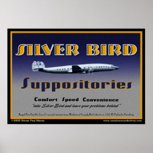 Silver Bird Suppositoriesポスター ポスター