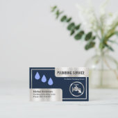 Silver Box Corner Plumbing Frame 名刺 (スタンド正面)