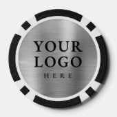 Silver Business 100th Anniversary ポーカーチップ (裏面)