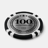 Silver Business 100th Anniversary ポーカーチップ (シングル)
