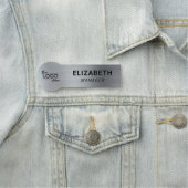 Silver Business Logo 名札 (インサイチュ)