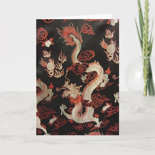 Silver Chinese Dragon シーズンカード (正面)