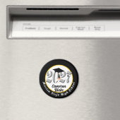 Silver Class of 2027 Graduation マグネット (インサイチュ (食洗機))